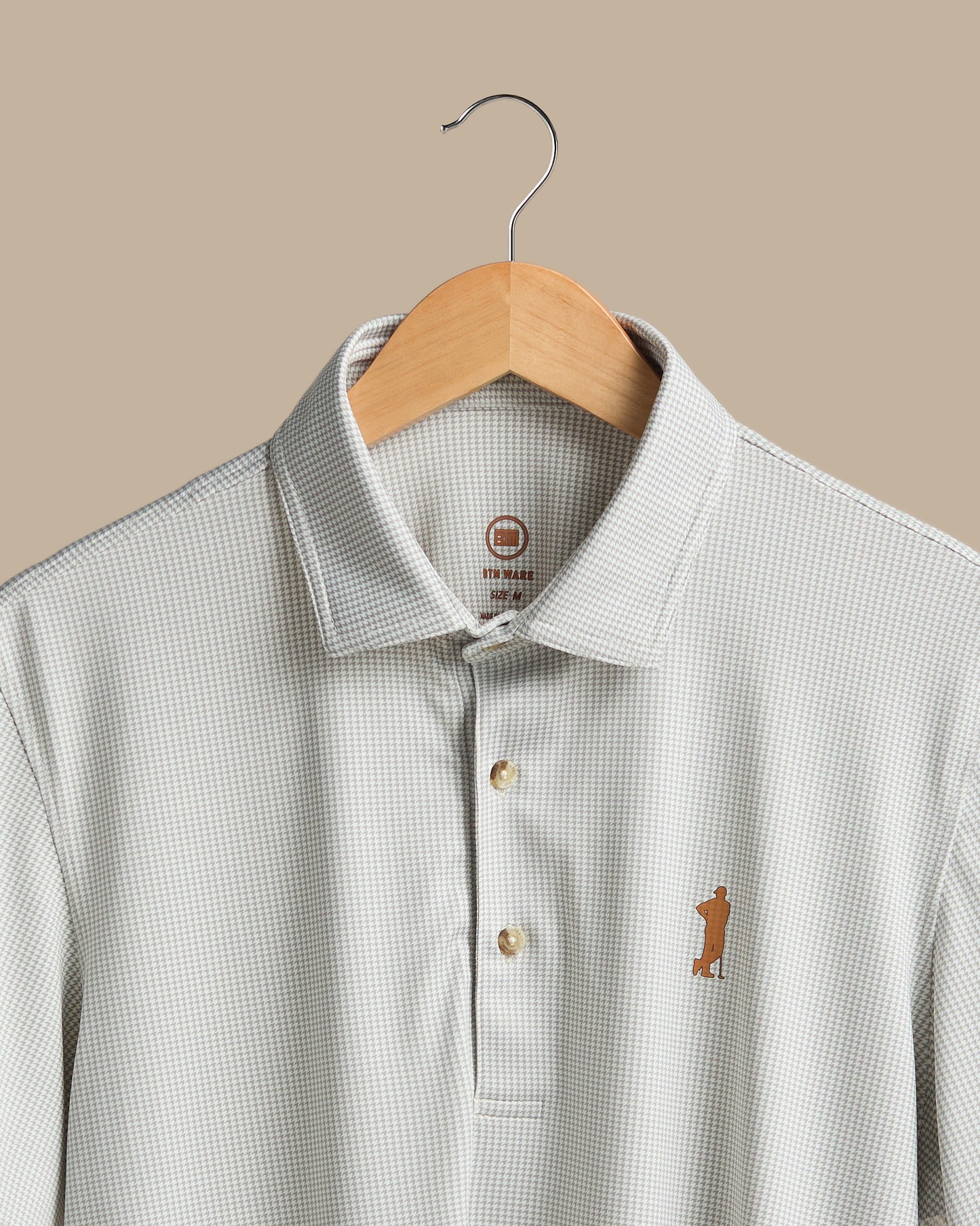 “Pied de Poule” Polo