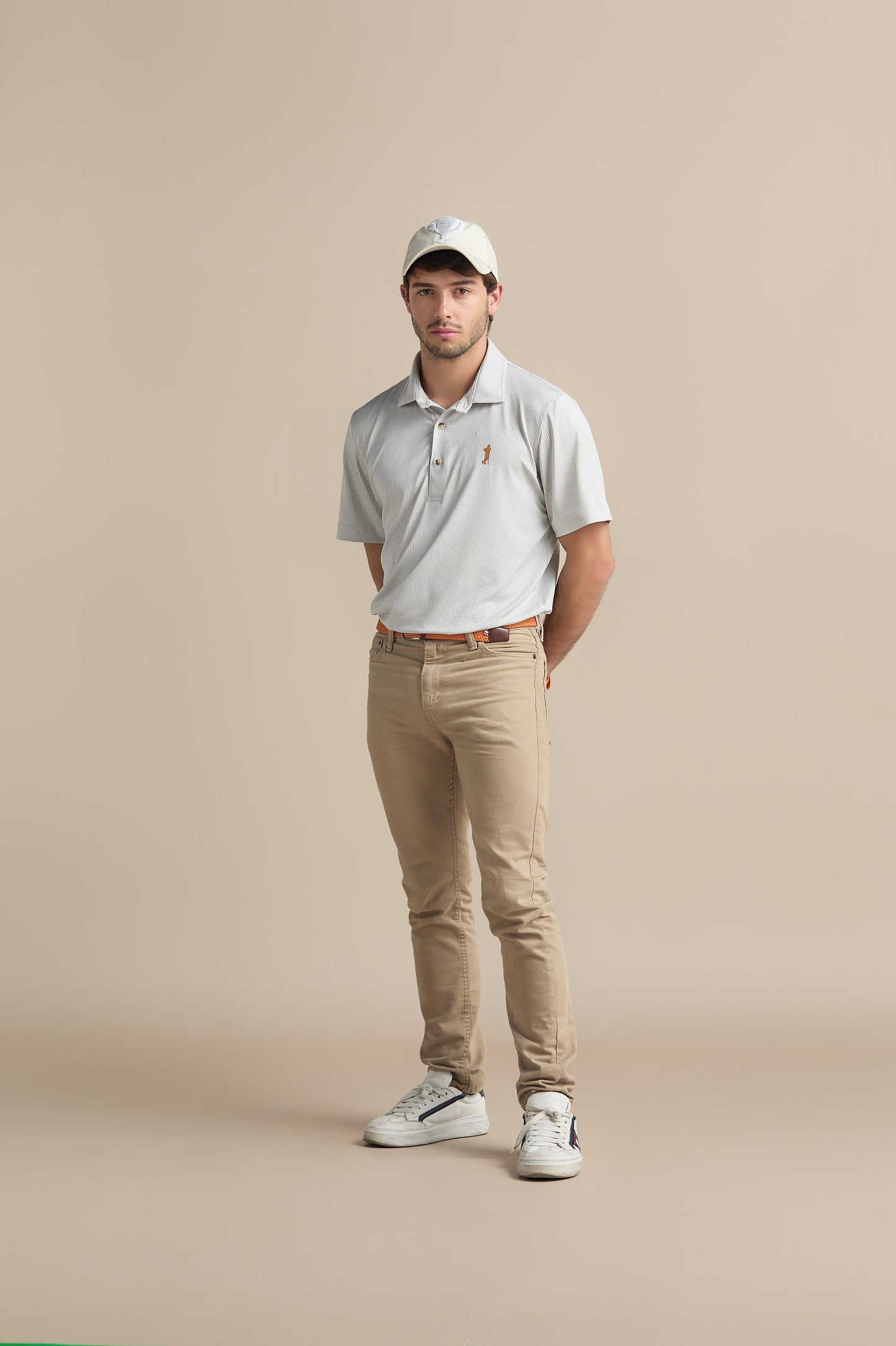 “Pied de Poule” Polo