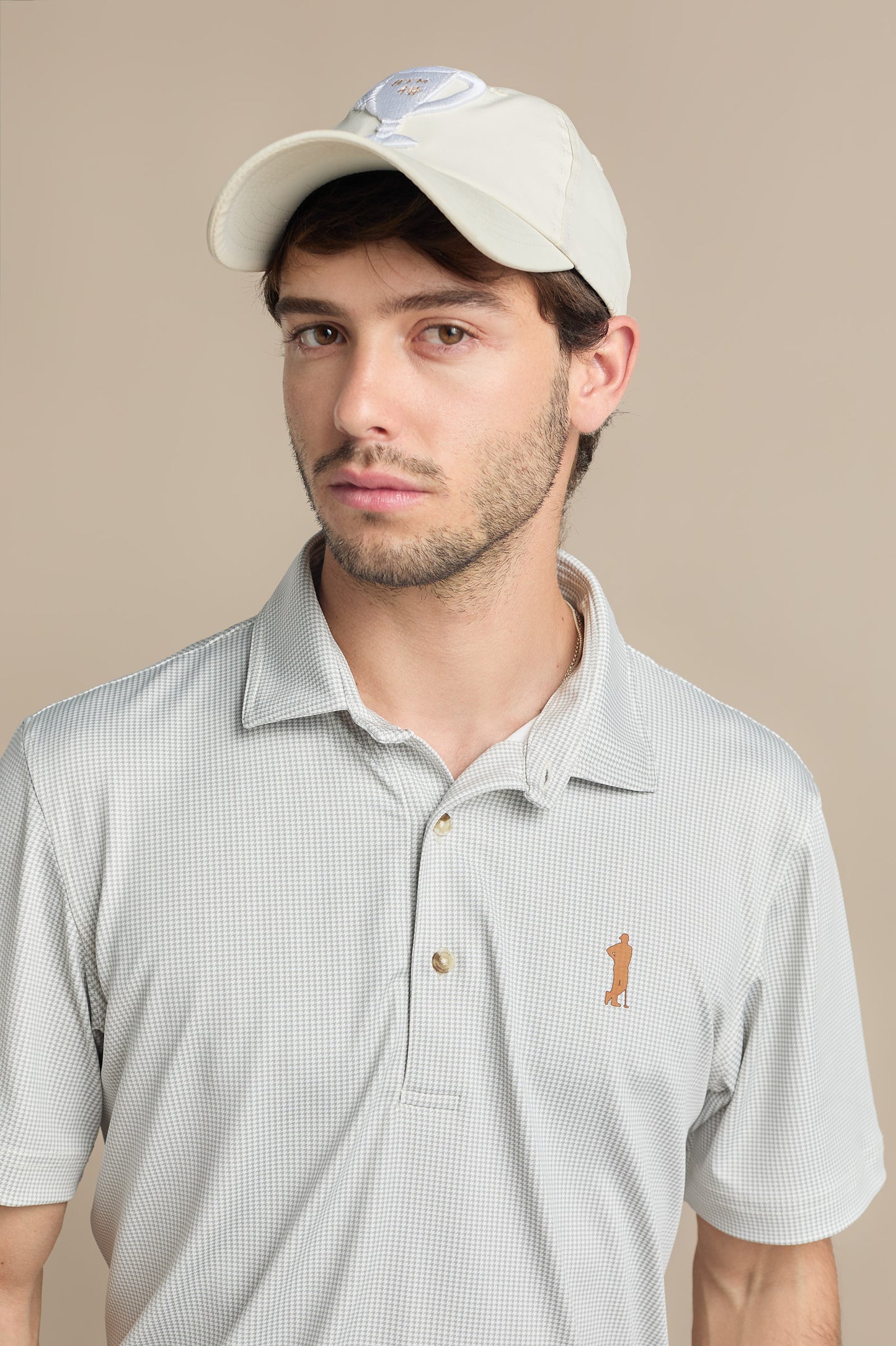 “Pied de Poule” Polo