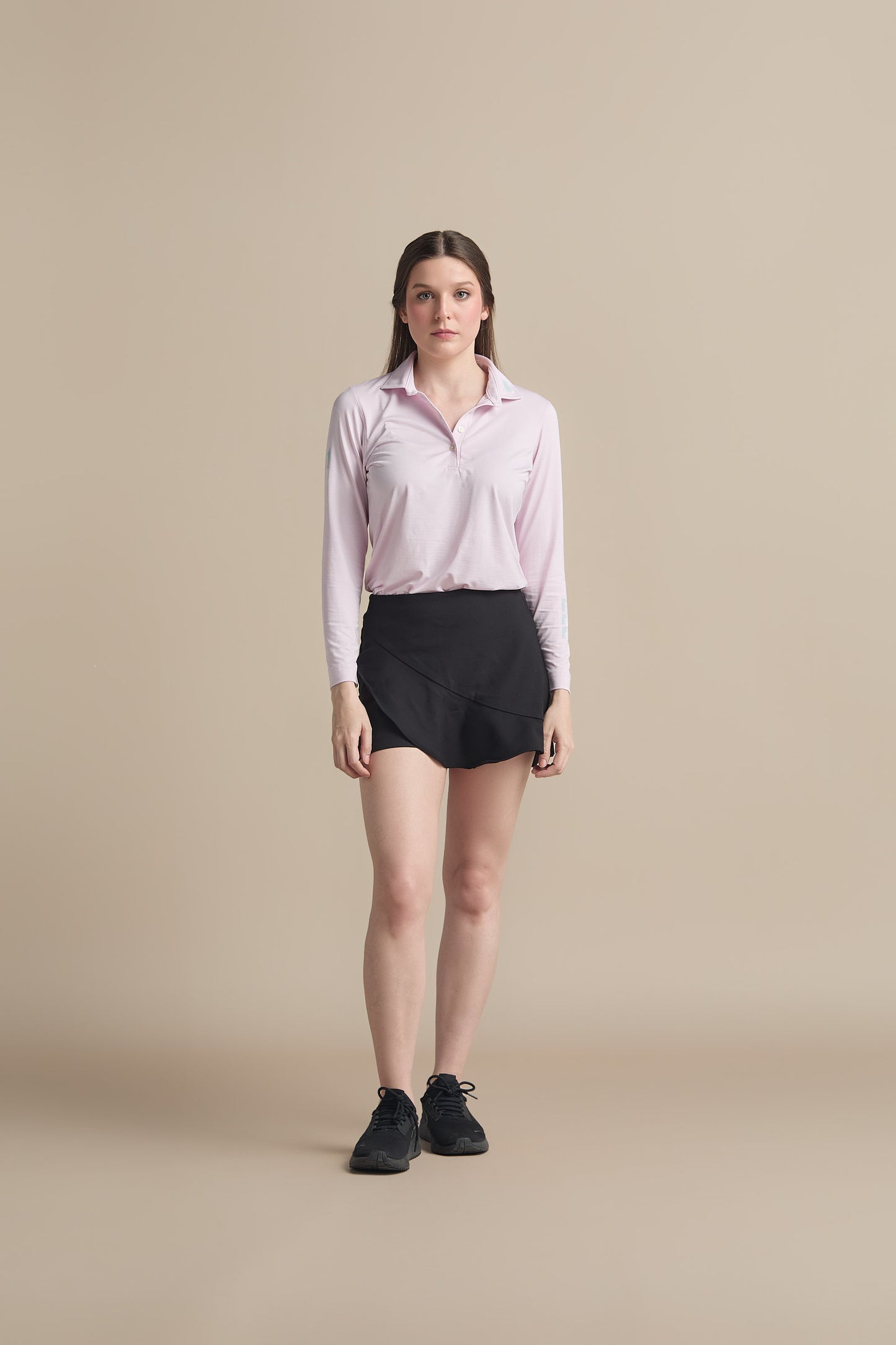 Women’s Pinky Promise Long Sleeve Polo