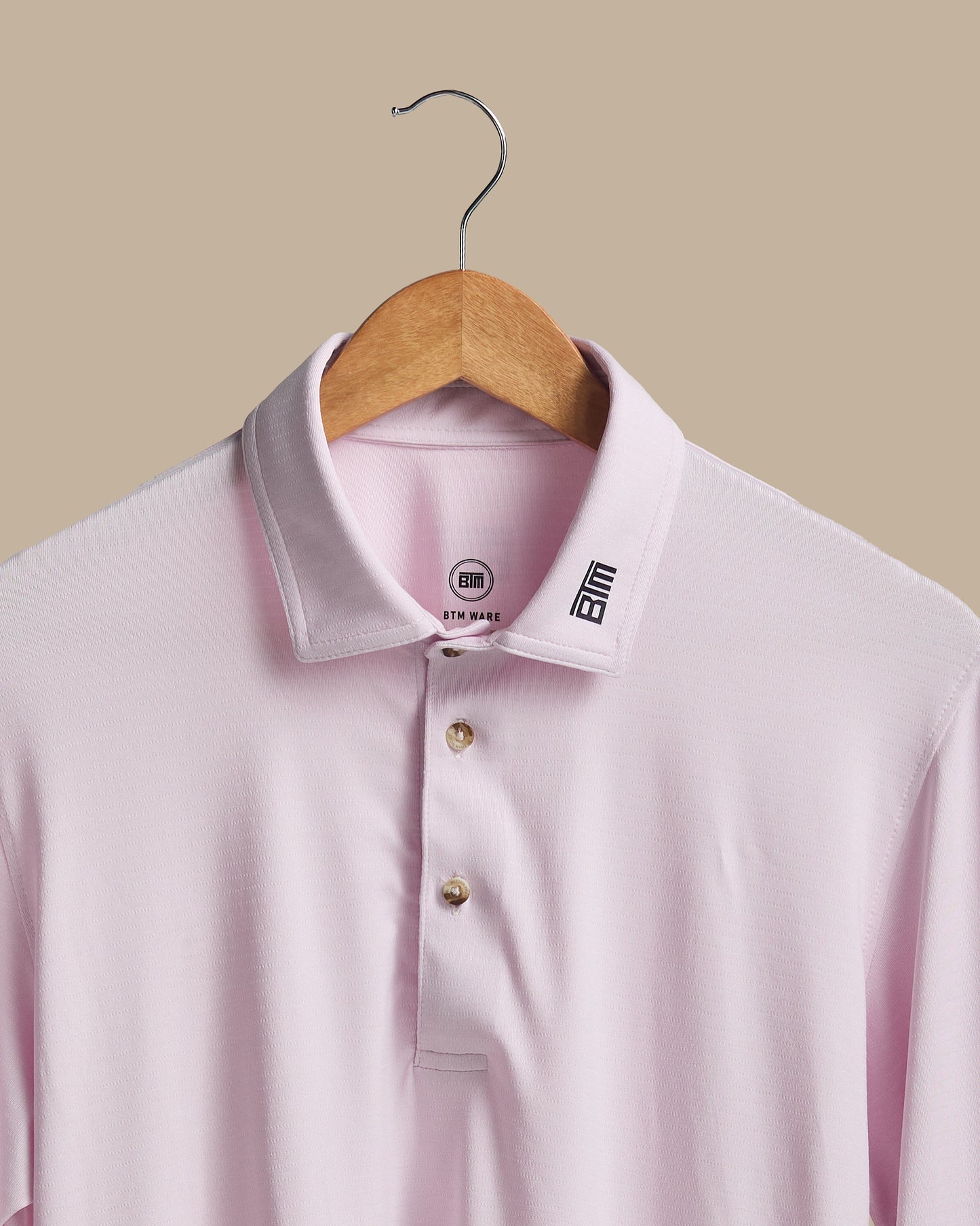 Pinky Promise Long Sleeve Polo