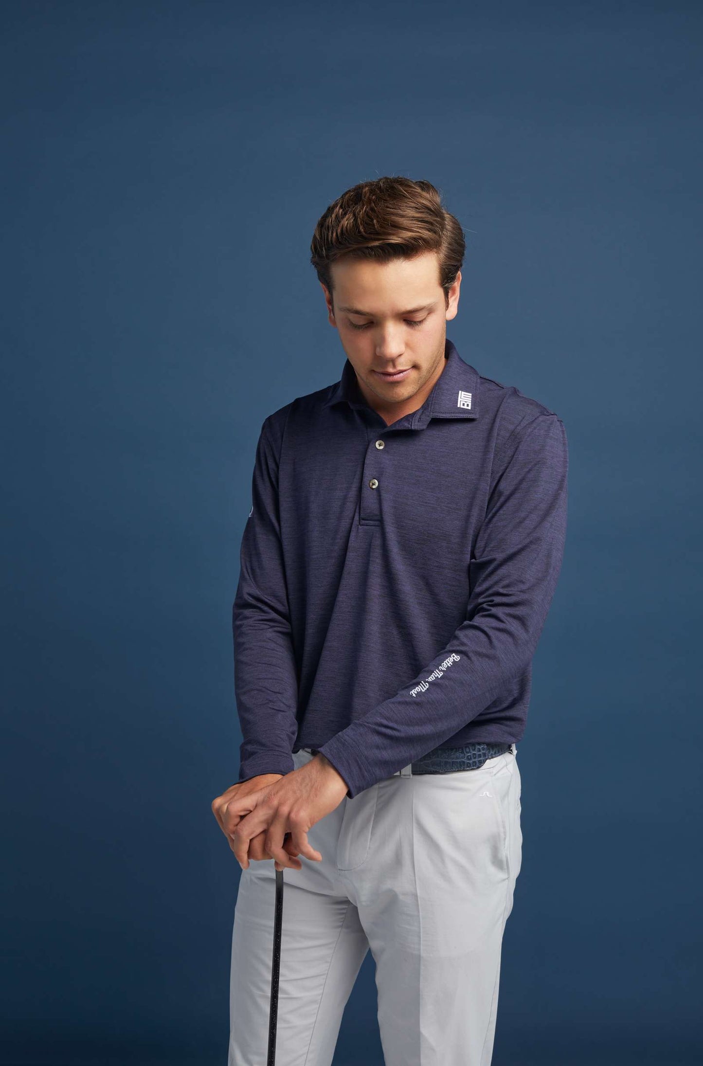 Atlantis Long Sleeve Men's Polo