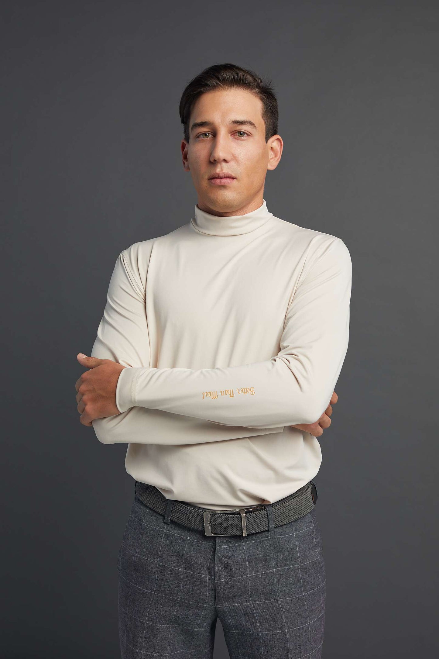 Espresso Men's Turtle Neck Polo - PRE-ORDER