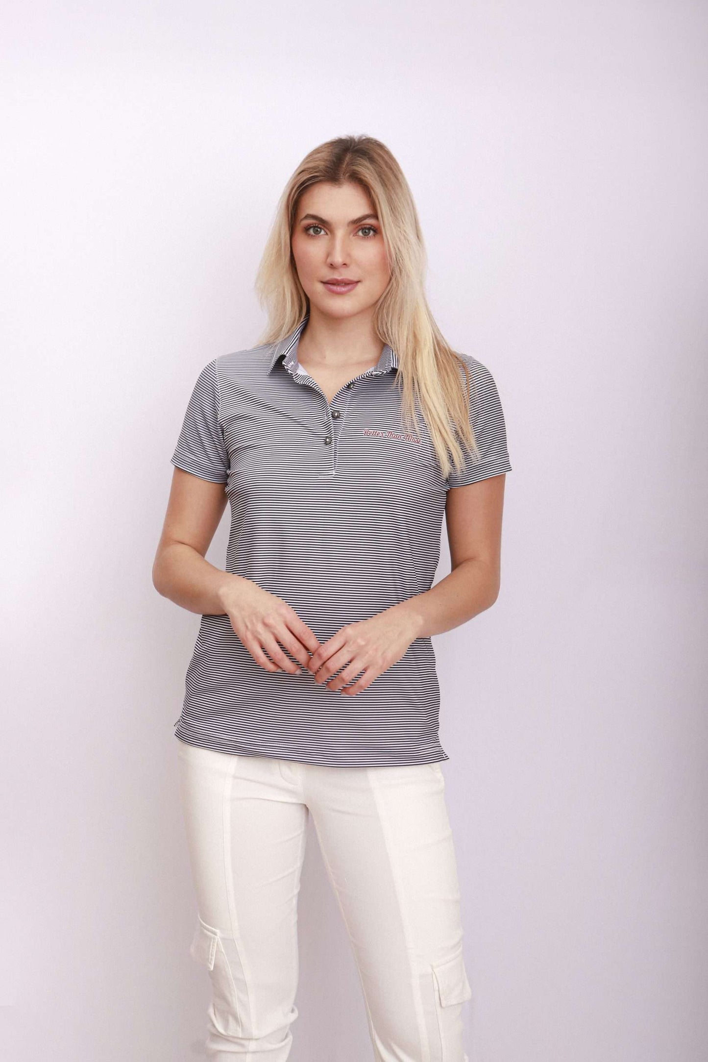 BTM Women's Bluelegance Short Sleeve Polo