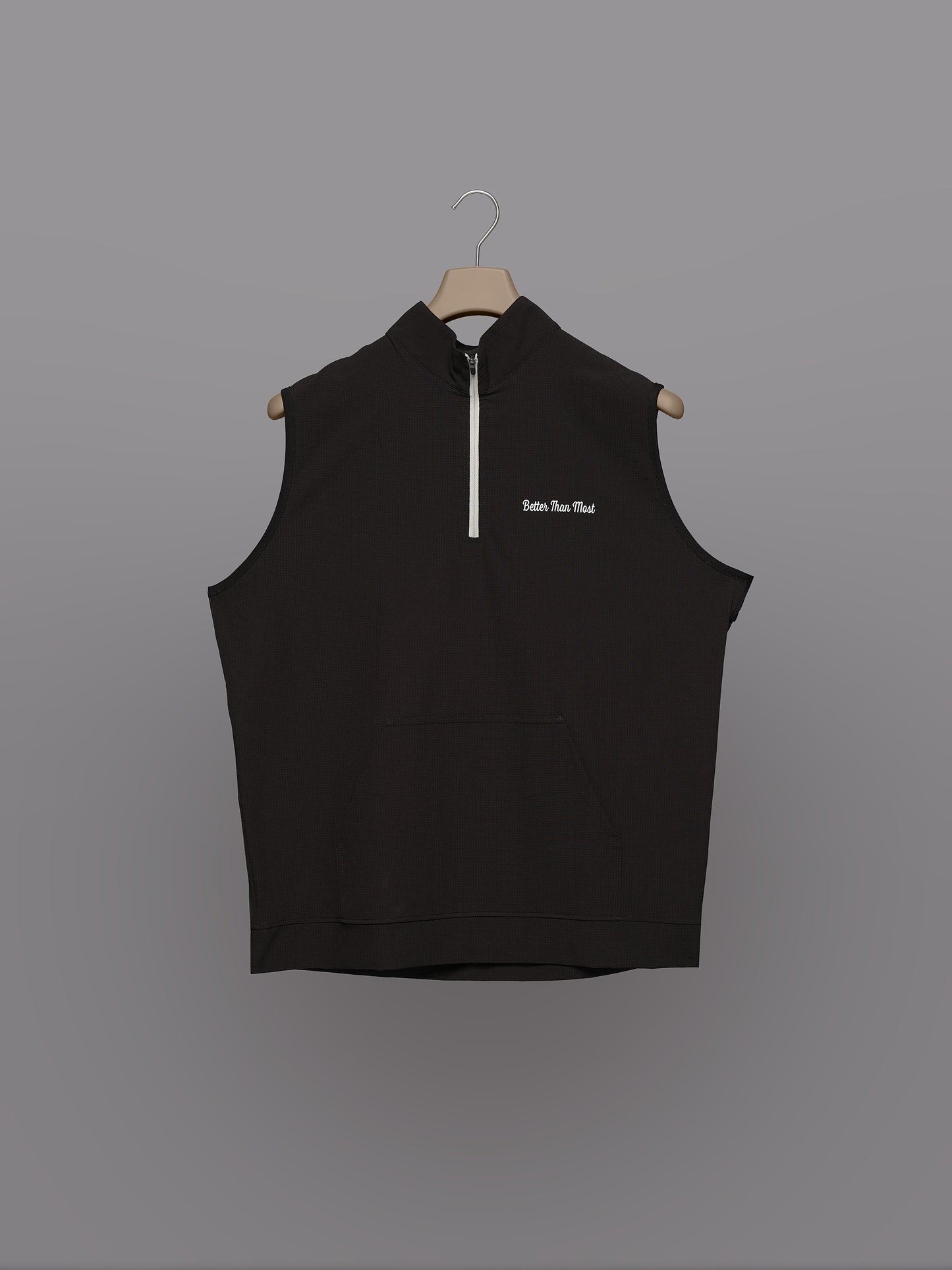 Chaleco Impermeable de Golf para Hombre Negro – Rendimiento y Protección – BTM Golf