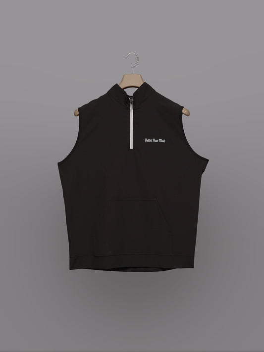 Chaleco Impermeable de Golf para Hombre Negro – Rendimiento y Protección – BTM Golf