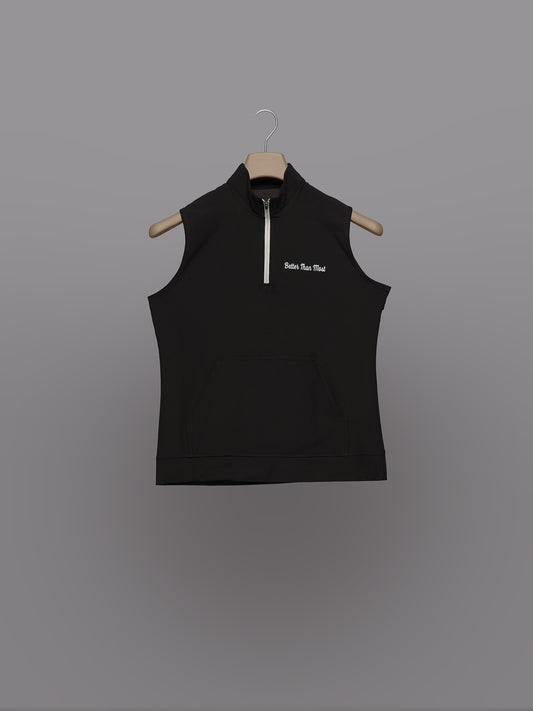 Chaleco Impermeable Negro – Mujer