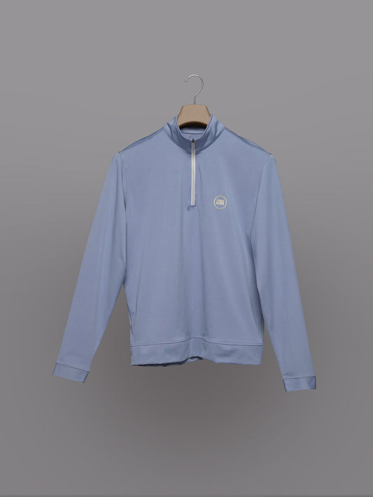 Pullover de Golf para Hombre Azul Clarito – Comodidad y Rendimiento – BTM Golf