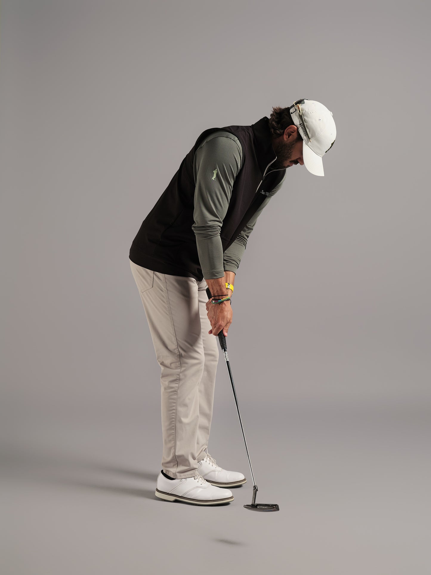 Chaleco Impermeable de Golf para Hombre Negro – Rendimiento y Protección – BTM Golf