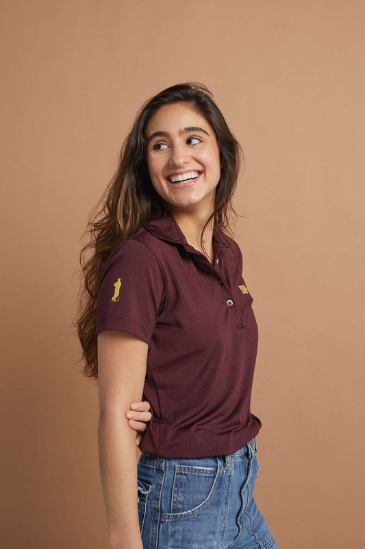 Age Like Wine Women's Polo - Pre-order