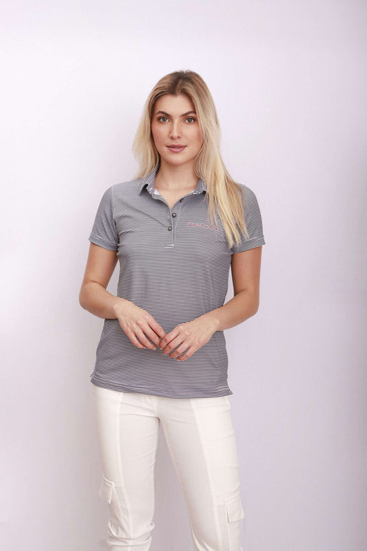BTM Women's Bluelegance Short Sleeve Polo